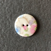 Soft Blossom Smaller Medium Circular Button
